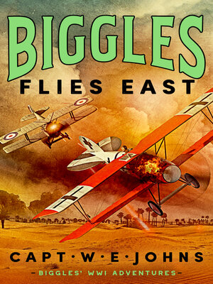 cover image of Biggles Flies East